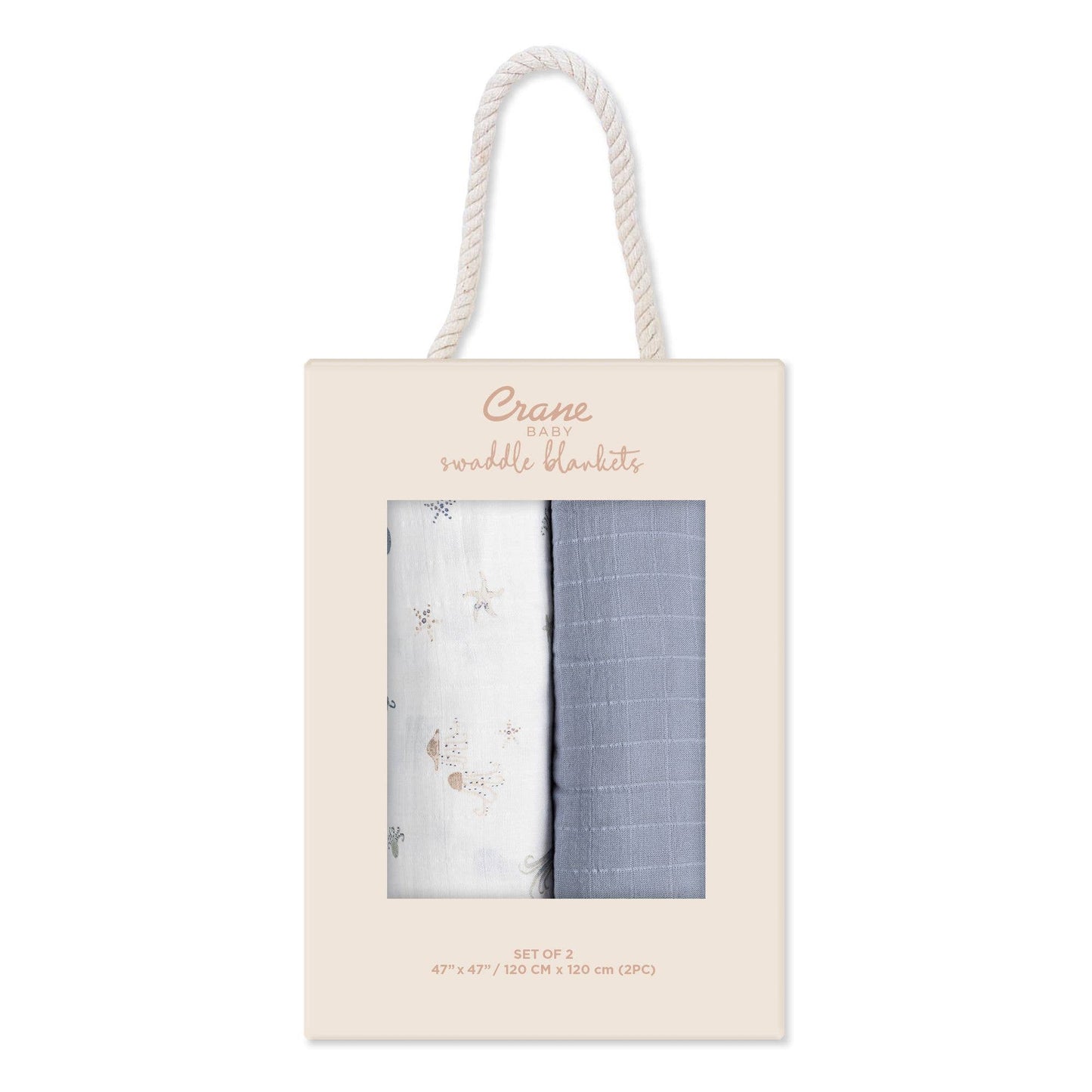 Cove 2-pc. Swaddle Set (Sea Life)