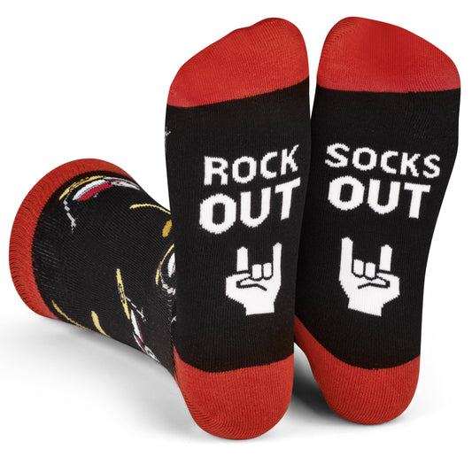 Rock Out Socks Out Drum Socks