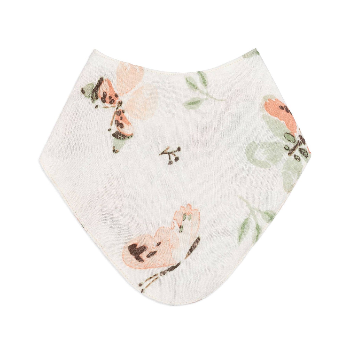 Parker 3-pc. Muslin Bib Set (Rainbow/Butterfly)