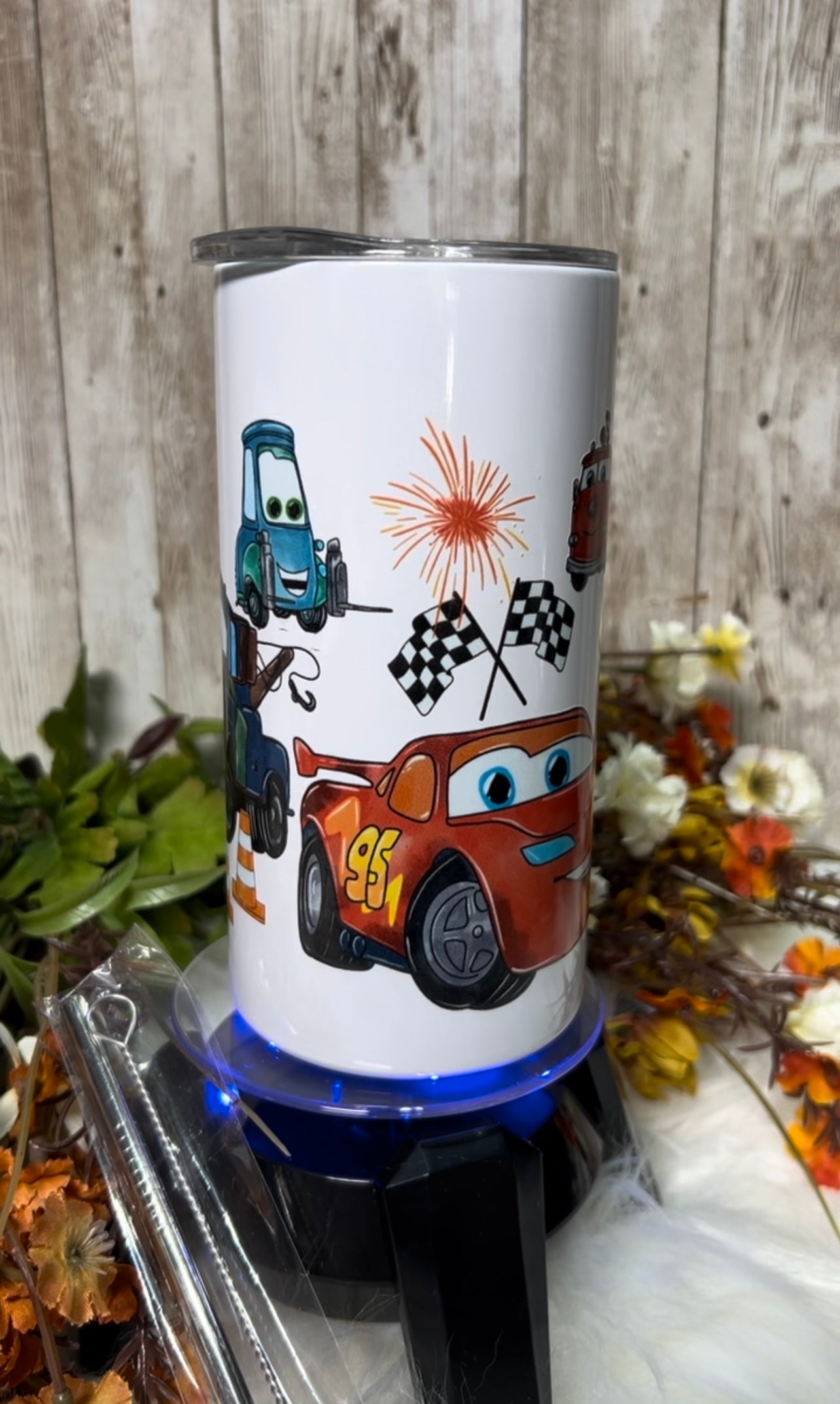 Boy Custom Cup 12oz  Car Tumbler | Kids Cup Tumbler | Toddler Cup Tumbler | Cars Inspired