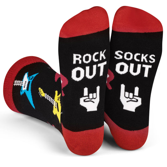 Rock Out Socks Out Guitar Socks