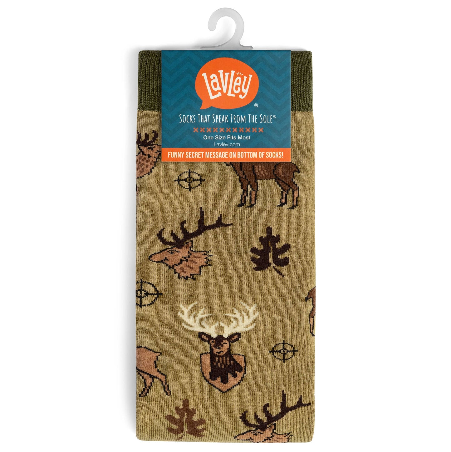 Size Matters Funny Hunting Socks for Men