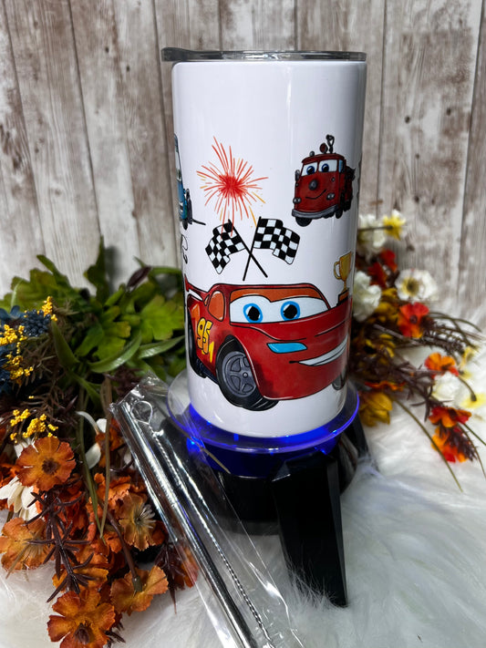 Boy Custom Cup 12oz  Car Tumbler | Kids Cup Tumbler | Toddler Cup Tumbler | Cars Inspired