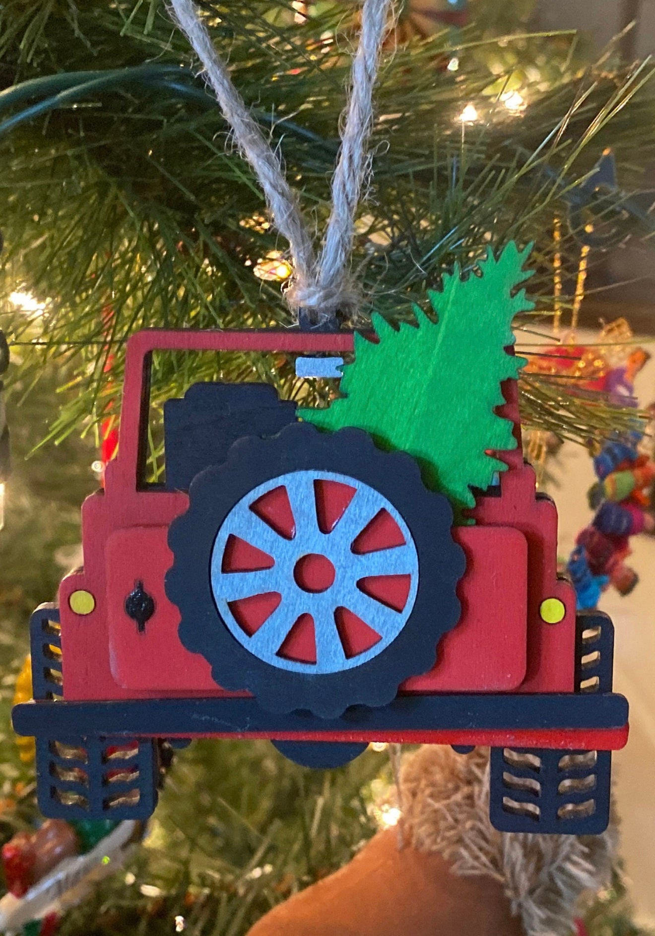 Off Road Vehicle Ornament