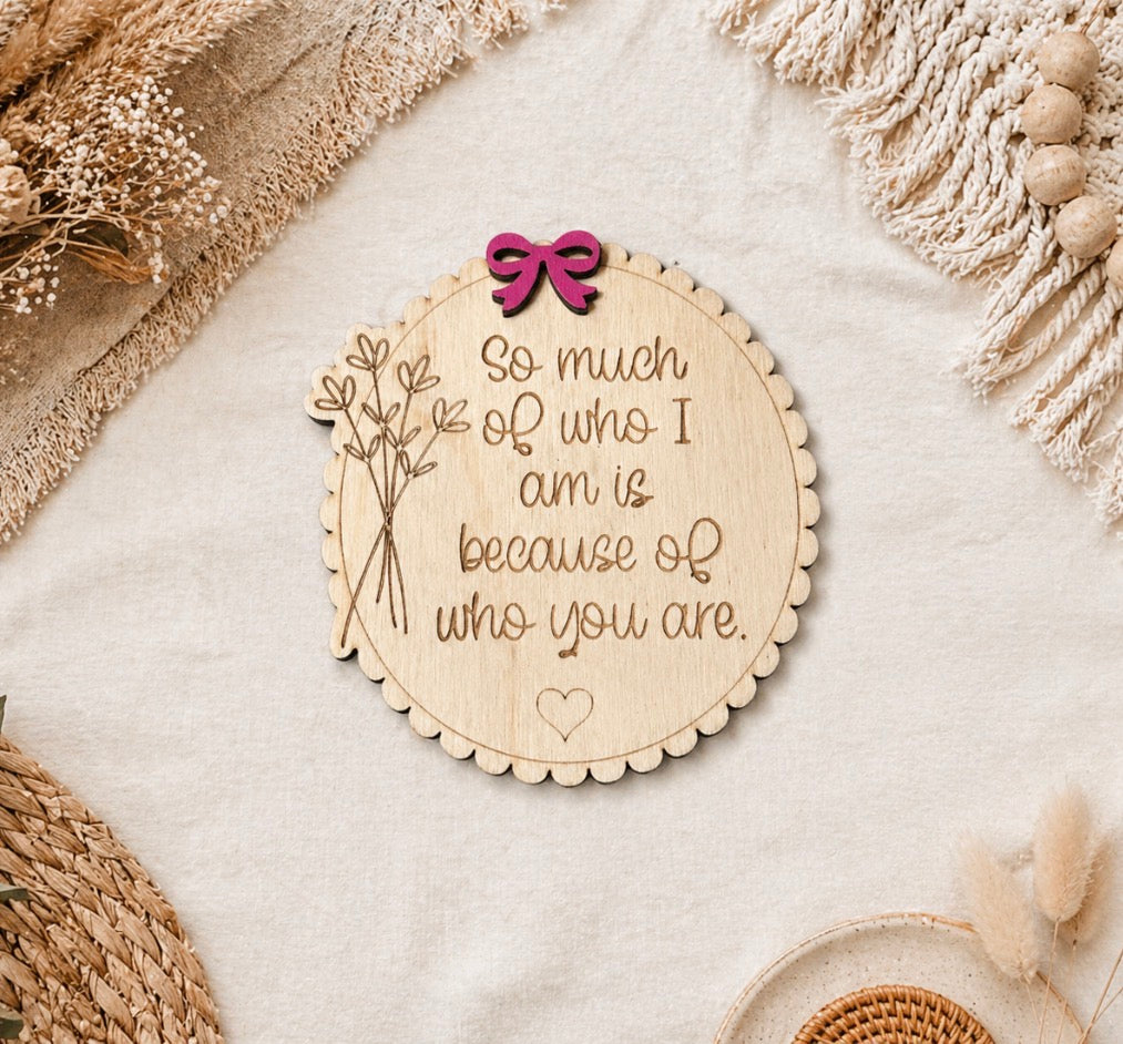 Mother's Day Scalloped  Magnet