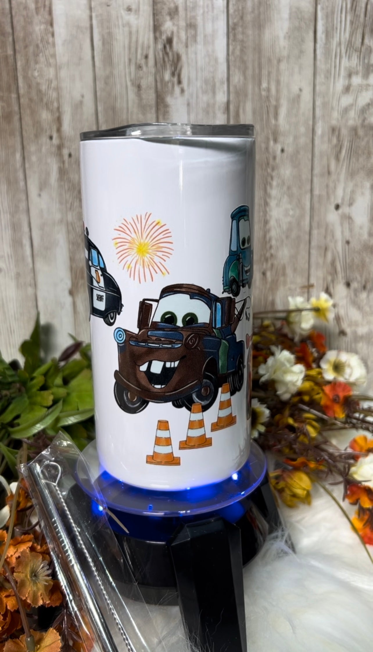 Boy Custom Cup 12oz  Car Tumbler | Kids Cup Tumbler | Toddler Cup Tumbler | Cars Inspired