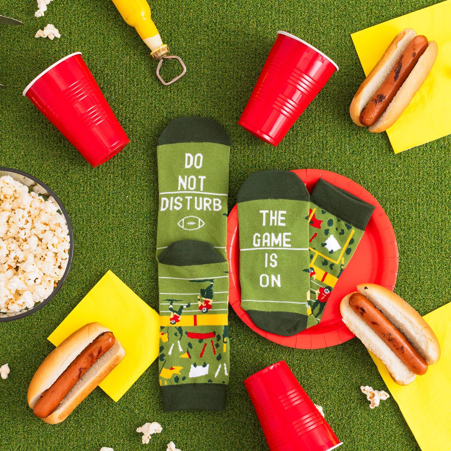 Do Not Disturb, Football Is On Socks