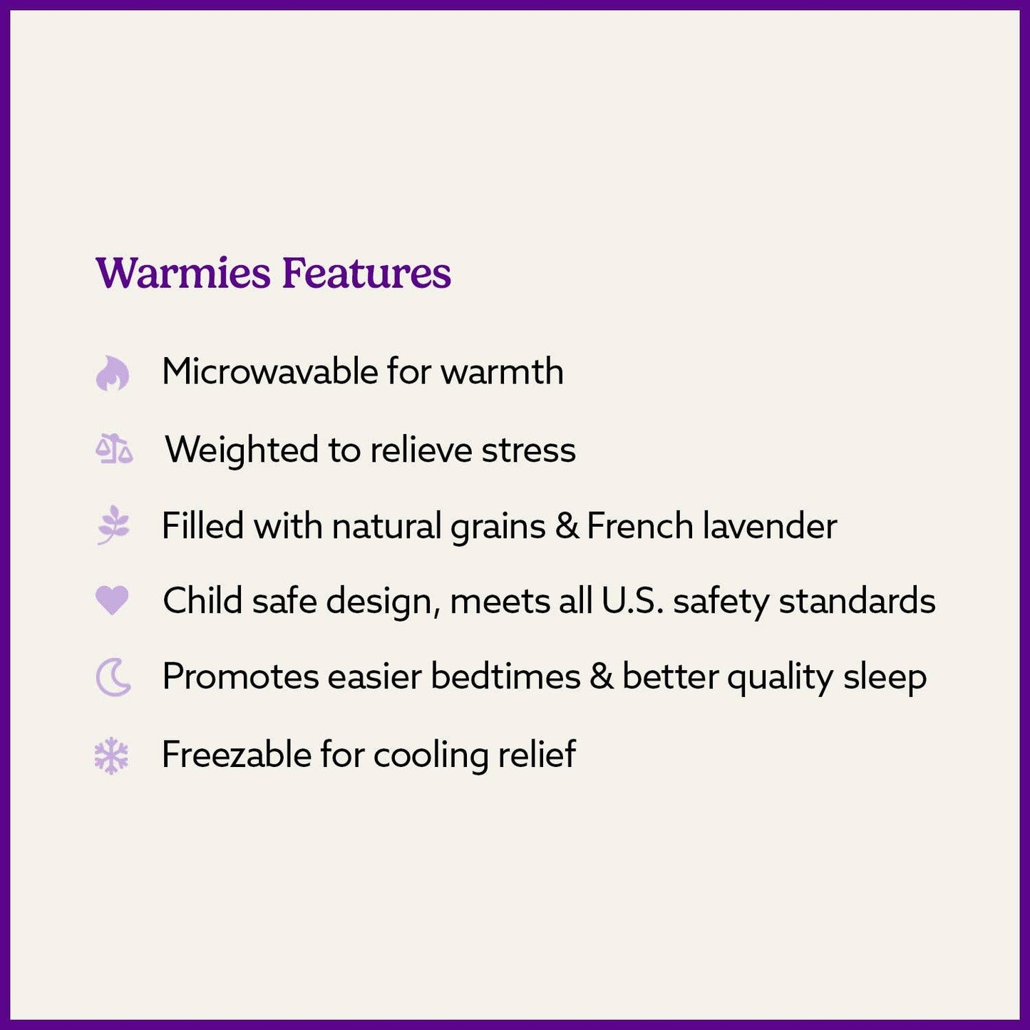 Brown Curly Bear Warmies Junior