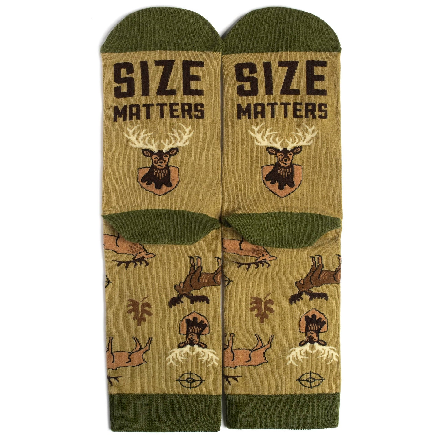 Size Matters Funny Hunting Socks for Men