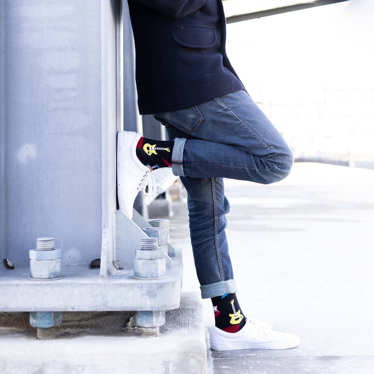 Rock Out Socks Out Guitar Socks