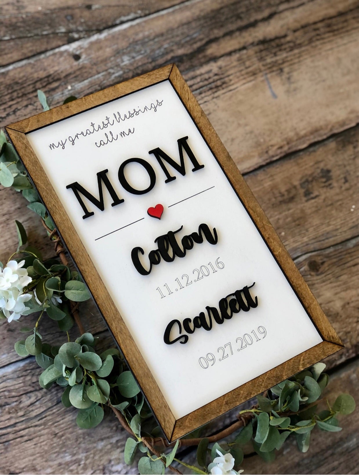 3D Personalized Mothers Day Gift | Mothers Day Gift | Gift for Mom